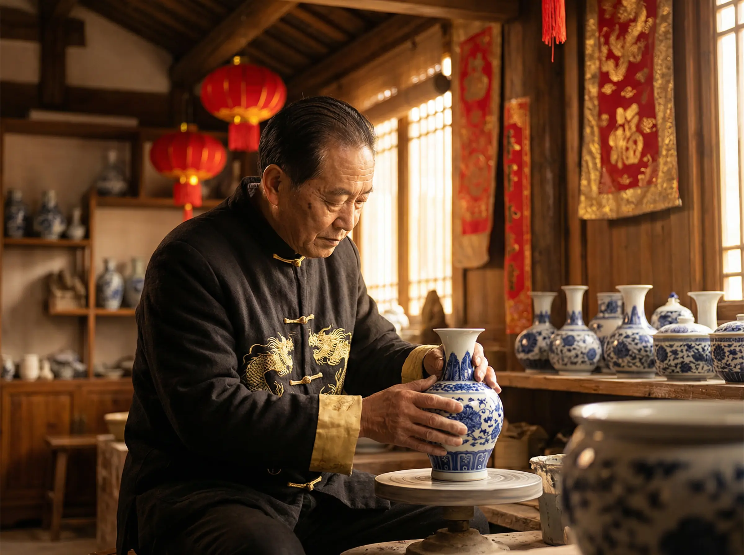 上海打折信息 瓷器工艺视频封面